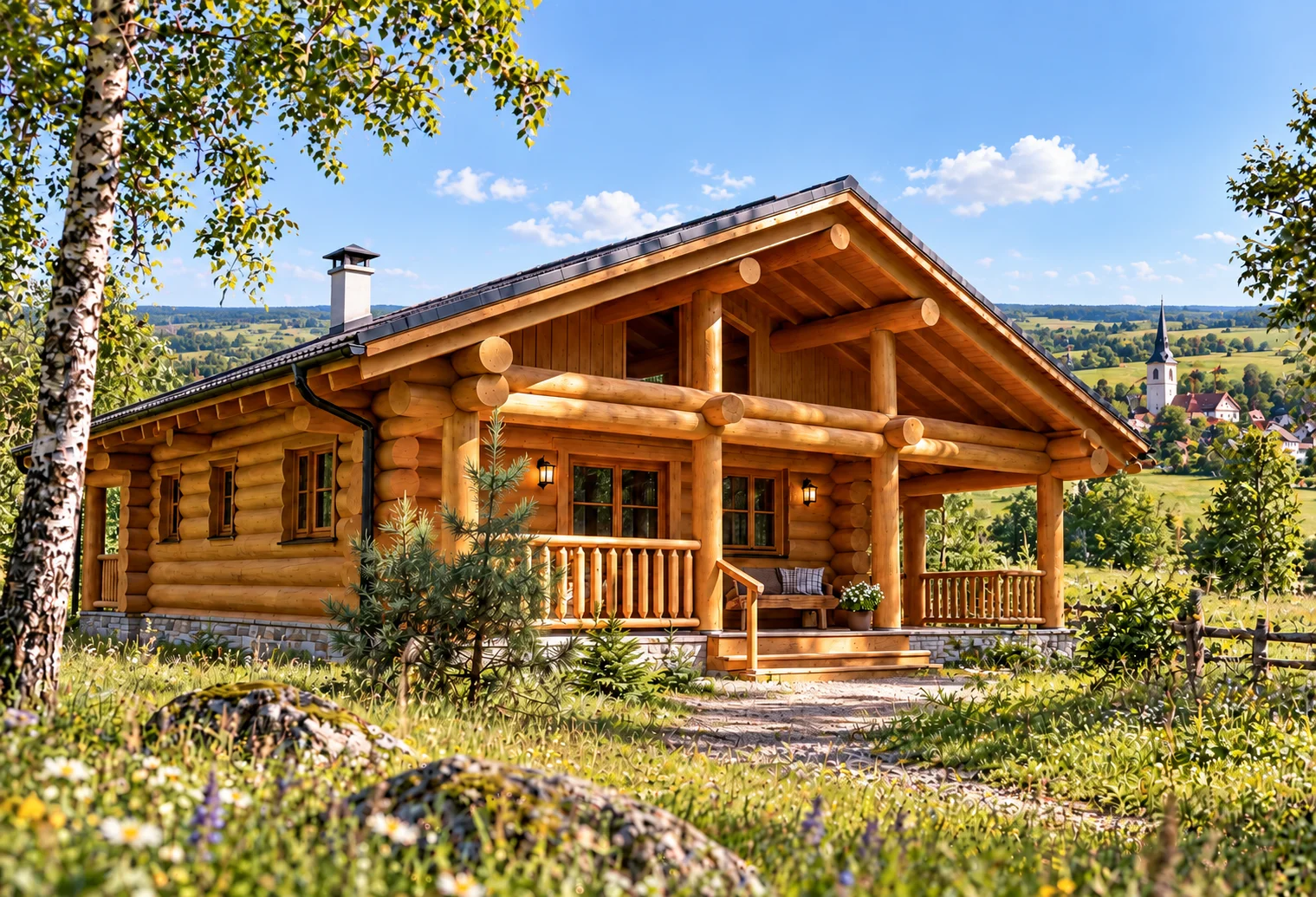 Bungalov Robin 3 + KK